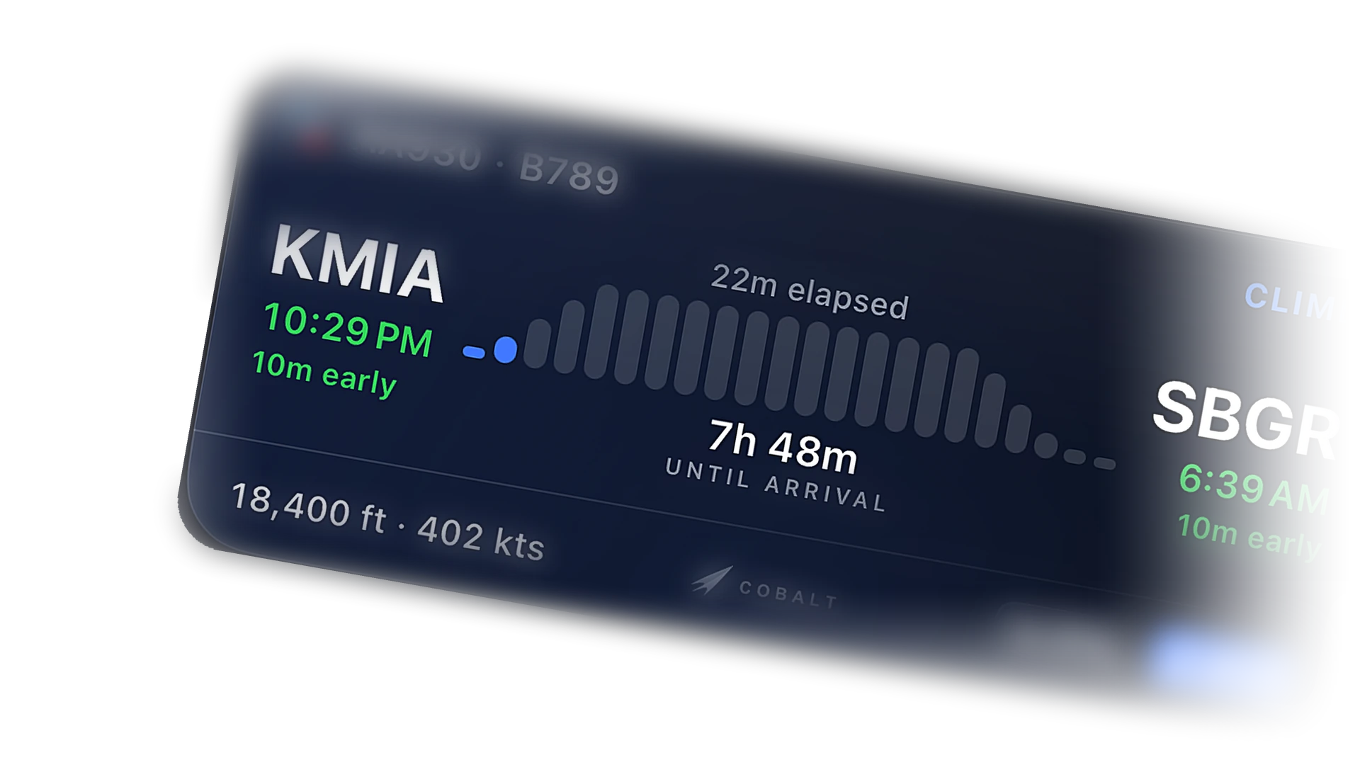 Live Activity during climb