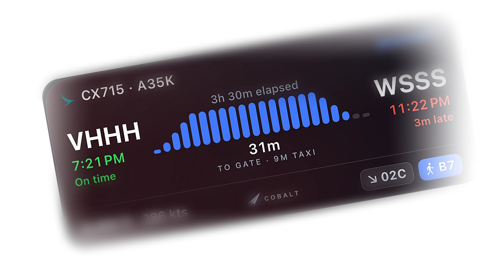 Live Activity during descent