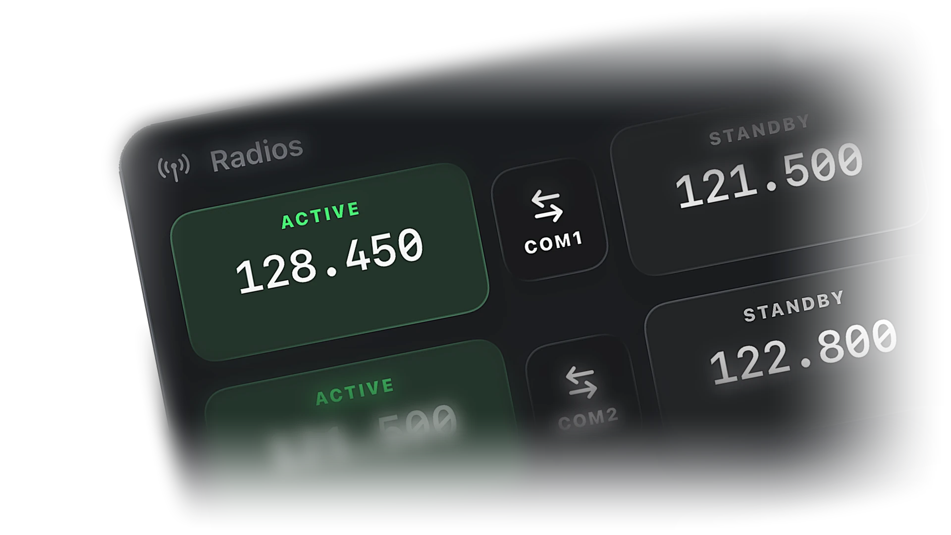 Controller positions with frequencies
